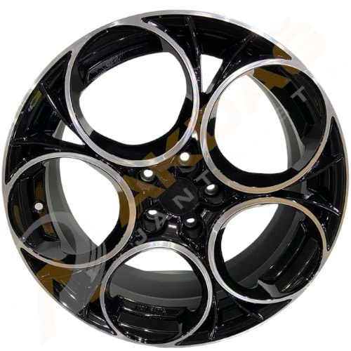 18X8,0 JANT EW 0302 5X110 ET33 65,1 BD ALFA ROMEO