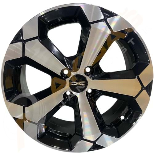 16X6,5 JANT TRUVA 427 5X114,3 ET32 66,1 BLACK DİAMOND