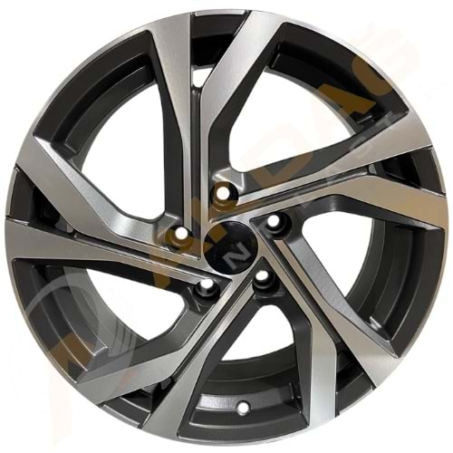 17X7,0 JANT FD 17156 5X114,3 ET45 73,1 MATT GUN METAL