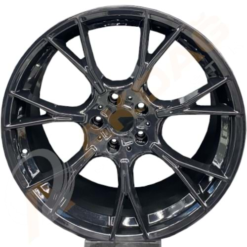 19X8,5 JANT TRUVA 189 5X112 ET30 66,6 BLACK (AYNI OF,)