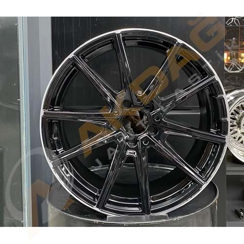 19X8,5 JANT EMR A 330 5X112 ET45 66,6 BLACK (ÖN)