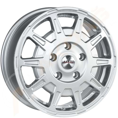 16X6,5 JANT ARC LT1 25 5X160 ET60 65,1 SİLVER TRANSİT