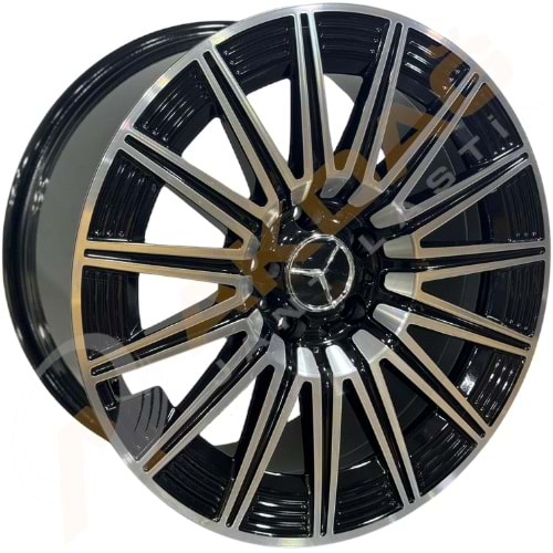 18X8,0 JANT KM DY 1468 5X112 ET43 66,6 BLACK DİAMOND