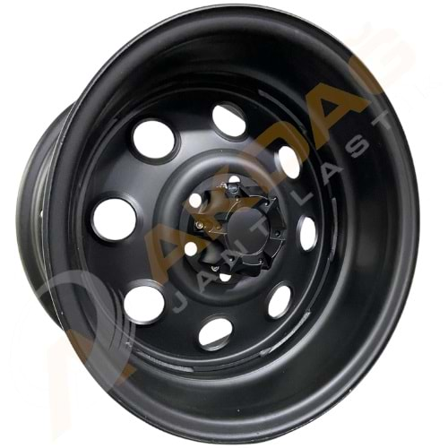 16X10 JANT OFR 18 6X114,3 ET44 66,1 MATT BLACK RED