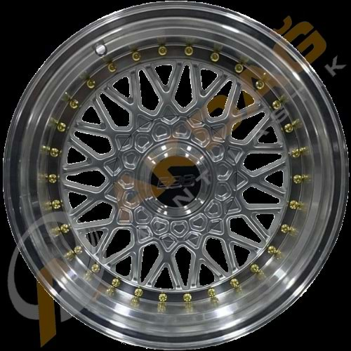 16X9,0 JANT GZM 434 4X100 ET15 73,1 BBS SİLVER