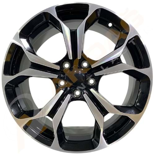 17X7,5 JANT DY 1577 5X108 ET45 63,4 BLACK DİAMOND