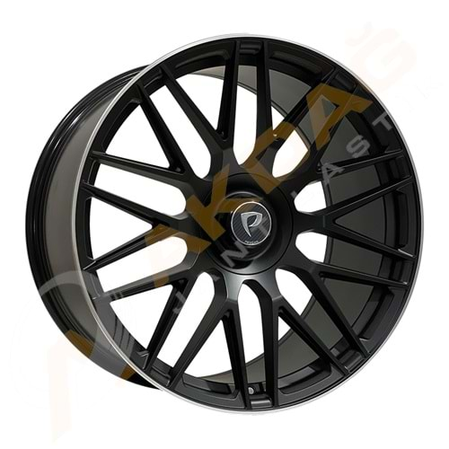 21X10 JANT BKY 0207 5X112 ET35-66,56 BLACK MACHINED