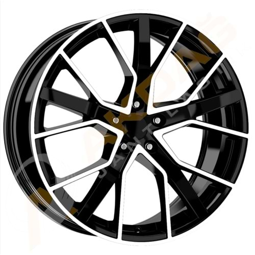 19X8.5 JANT KM D839 5X112 ET40 66.5 BLACK DİAMOND