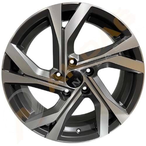 16X6,5 JANT FD 16156 4X100 ET35 67,1 GUN METAL