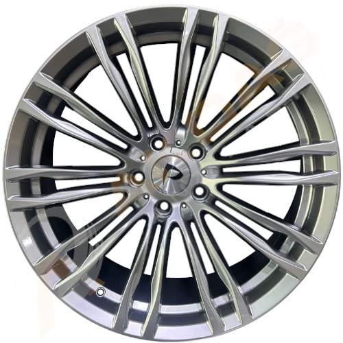 19X9 JANT BKY 1146 5X120 ET32 72.56 HYPER SILVER