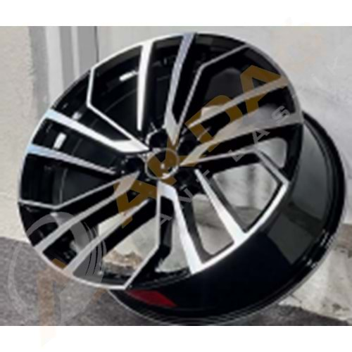 19X8.5 JANT R1W HP 3054 5X112 ET30-66,6 BLACK MACHINED