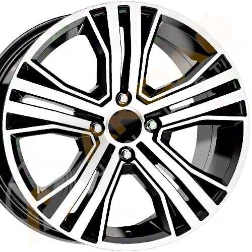 16X6,5 JANT KM 1616 5X114,3 ET40-66,1 BLACK DIAMOND