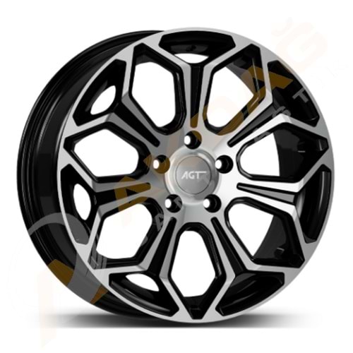 17X7,0 JANT FD 17263 5X108 ET38 67,1 BLACK DİAMOND