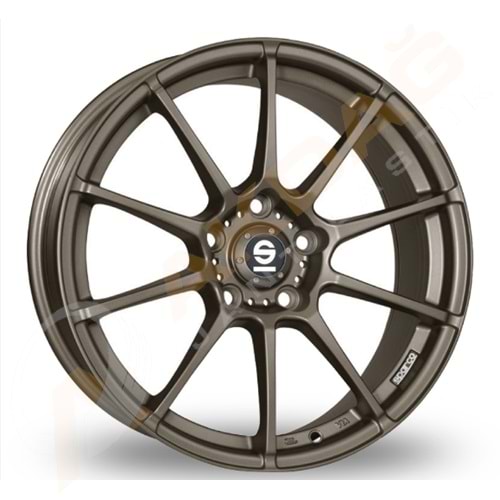 18X8,0 JANT SONİC 1042 5X108 ET45 73,1 MATT BRONZE SPARCO