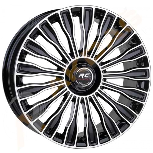 16x7 JANT TRUVA 464 5X112 ET35 66.6 BLACK DIAMOND