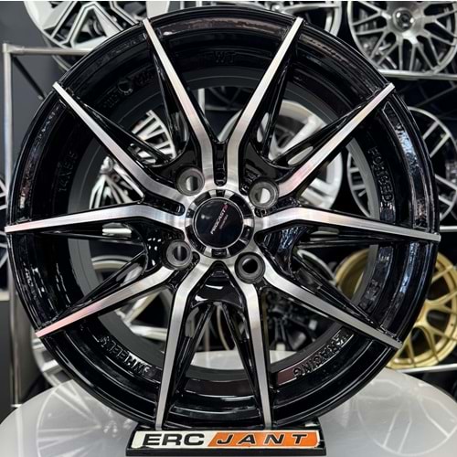 14X5,5 JANT PRO L 45483 4X100 ET35-73,1 BLACK DIAMOND