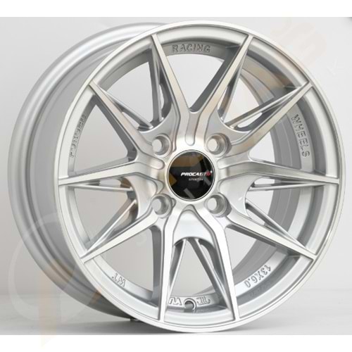 13X6 JANT PRO 35442 4X100 ET25 73,1 SİLVER MACHİNED