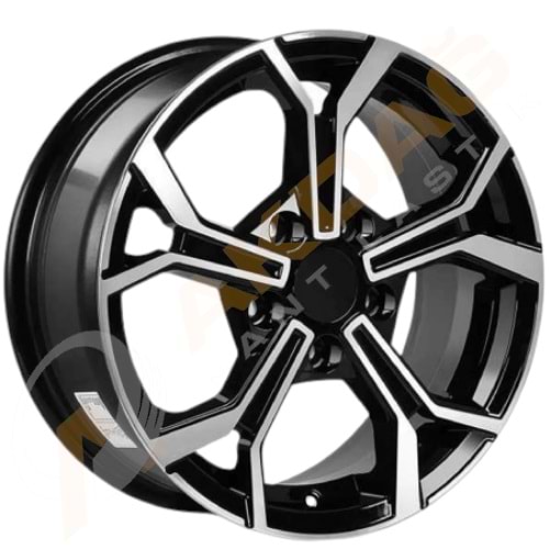 15X6,5 JANT EMR W 7516 4X100 ET35 67,1 BLACK DİAMOND