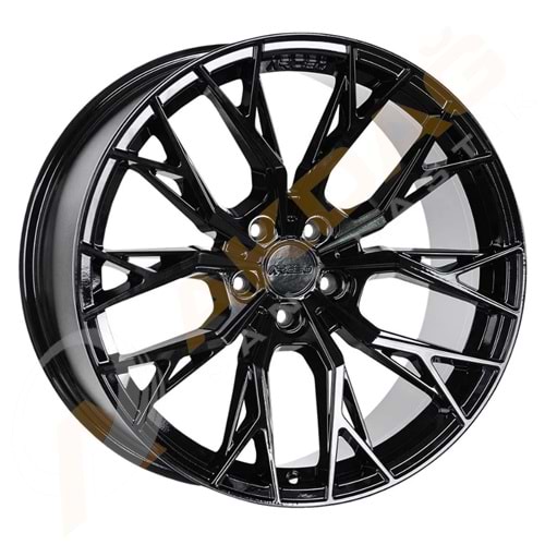 17X7,5 JANT ARC G692 5X114,3 ET35 73,1 GLOSSY BLACK ROMA