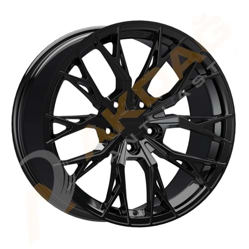 18X8,0 JANT ARC G6928 5X108 ET45 73,1 GLOSS BLACK ROMA