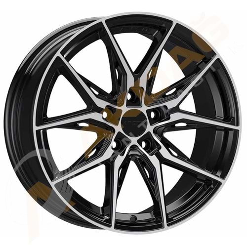 19X8,5 JANT ARC 19177 5X114,3 ET35-73,1 BLACK DİAMOND MARSEİLLE