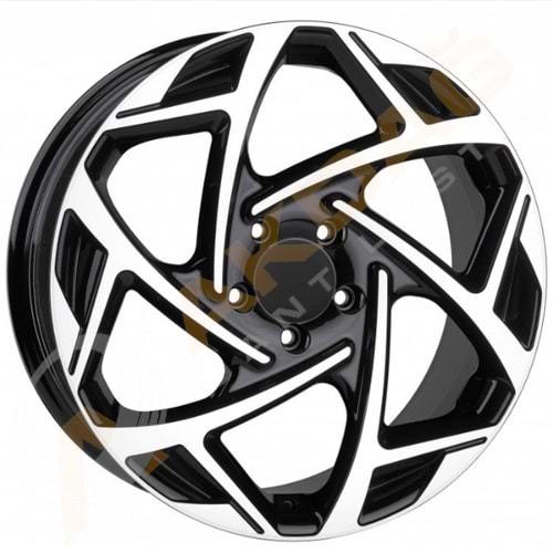 17X7.0 JANT EJ 49 4X108 ET35 67.1 BLACK MACHİNED