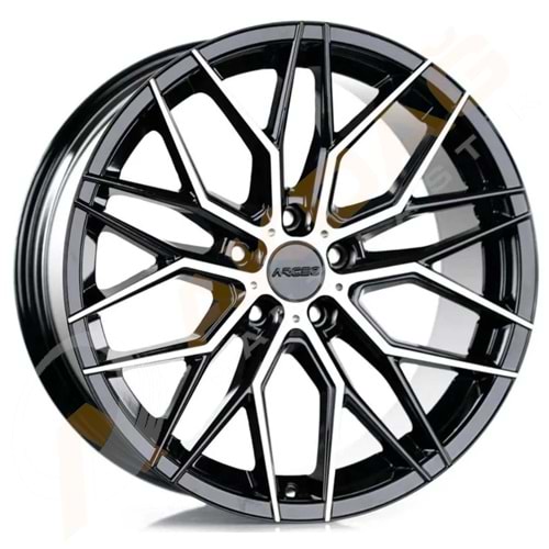 18X8 JANT ARC G6948 5X105 ET35 56,6 BLACK DİAMOND VALENCİA