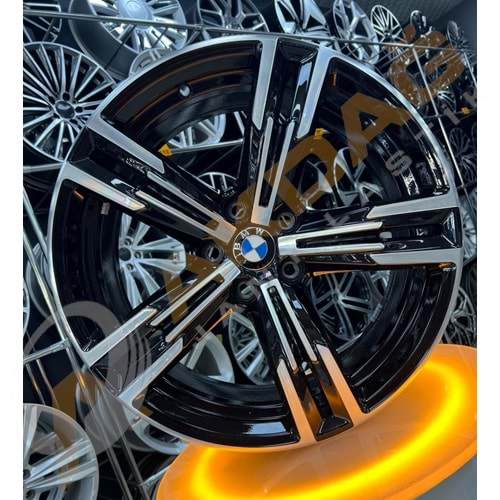 18X7,5 JANT OEM BMW 5X112 66,6 BLACK DİAMOND ORJİNAL TEŞHİR