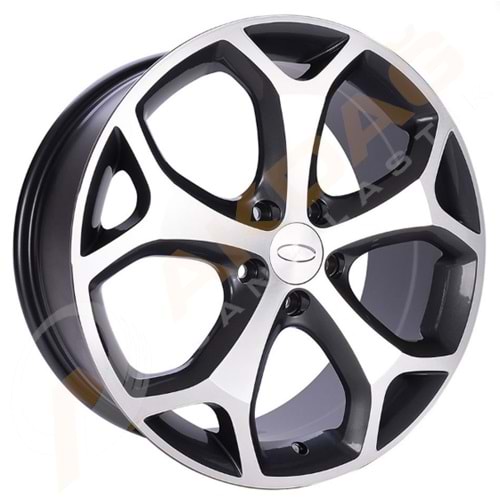 17X7,5 JANT BK 386 5X108 ET50-63,4-GUN MAC.