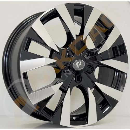 17X7,0 JANT BKY 1248 5X108 ET45 65,1 BLACK DİAMOND