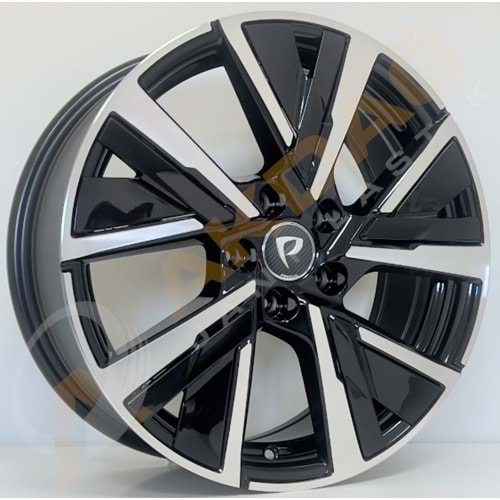 16X6,5 JANT BKY 5906 5X108 ET45 65,1 BLACK DİAMOND