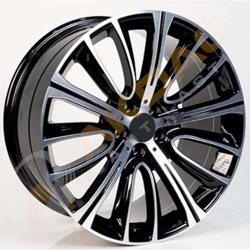 20X8.5 JANT R1A 1177 5X120 ET33 72.6 BLACK DİAMOND