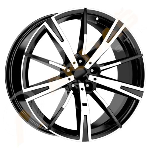 20X10.0 JANT DY 1740 5X112 ET40 66.6 BLACK DİAMOND