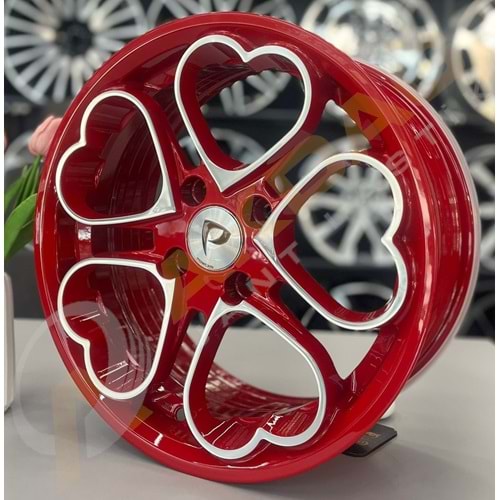 15X6,5 JANT BK 3S1087 4X100 ET35 73,1 RED MACHINED
