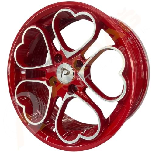 15X6,5 JANT BK 3S1087 4X100 ET35 73,1 RED MACHINED