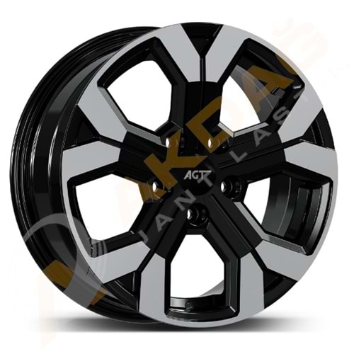 16X6.5 JANT ARGENT 16260 5X108 ET40 73,1 BLACK DİAMOND