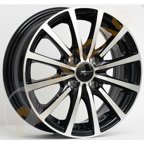 14X5,5 JANT PRO L49065R 4X100 ET40-67,1 BLACK DİAMOND