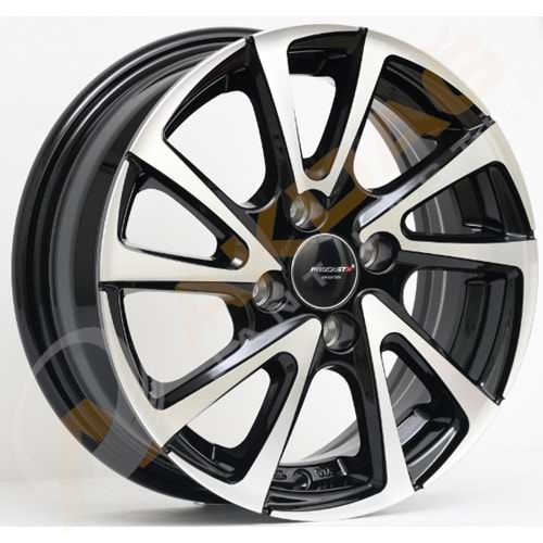 14X5,5 JANT PRO 2026 4X100 ET38-67.1 BLACK DİAMOND
