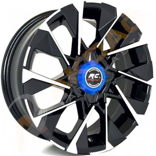 16X6.5 JANT RC 420 4X100 ET35-60.1 BLACK DİAMOND