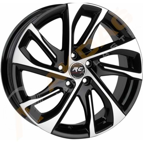 15X6,5 JANT RC 258 5X98 ET35-58,1 BLACK DİAMOND