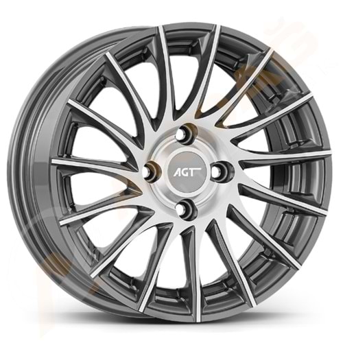 14X5,5 JANT FD 14003 4X100 ET35-67,1 TİTANİUM DİAMOND