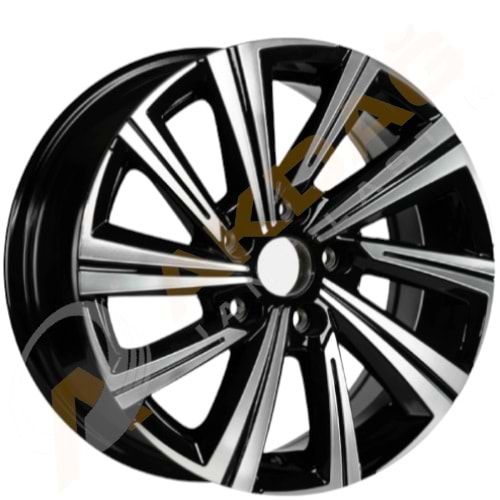 16X7 JANT EMR S 1005 5X98 ET35 58,1 BLACK DİAMOND