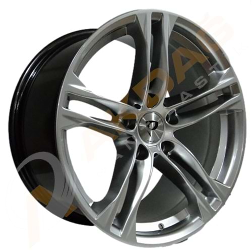18X8,0 JANT BK 5418 5X120 ET30 72,6 HYPER SİLVER