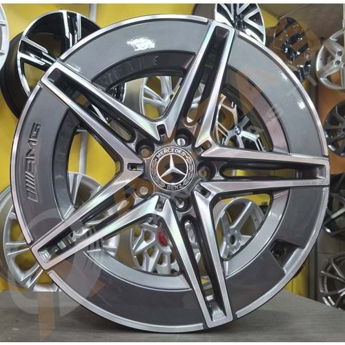 18X7,5- 8,5 ÇIKMA JANT 5X112 ÖN-ARKA MERCEDES OEM