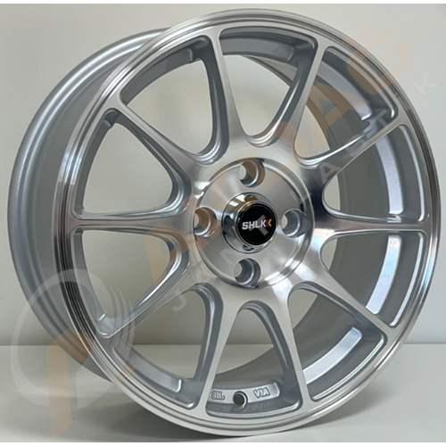 14X6 JANT SLK 2070 4X100 ET35 73,1 SİLVER MACHİNED