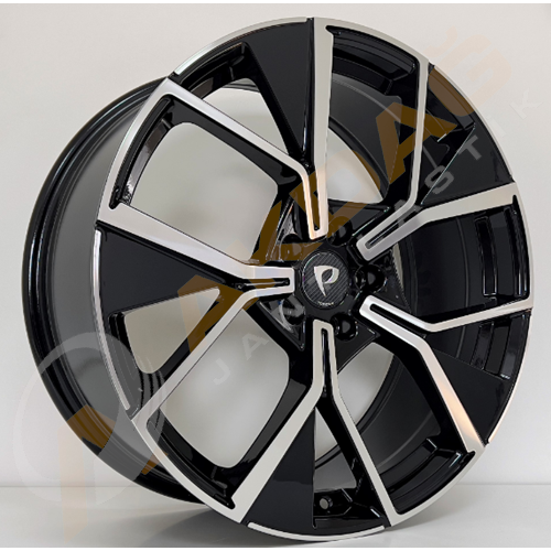 19X8,5 JANT BKY 1196 5X112 ET38-57,1 BLACK MACHINED