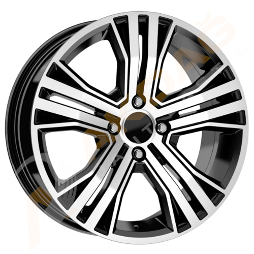 16X6,5 JANT DY 1616 5X114,3 ET40-66,1 BLACK DIAMOND