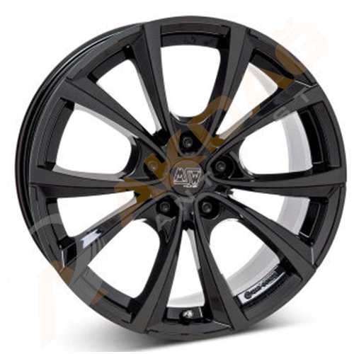 19X9.5 JANT MSW 27T 5X114,3 ET45 64.1 PİANO BLACK