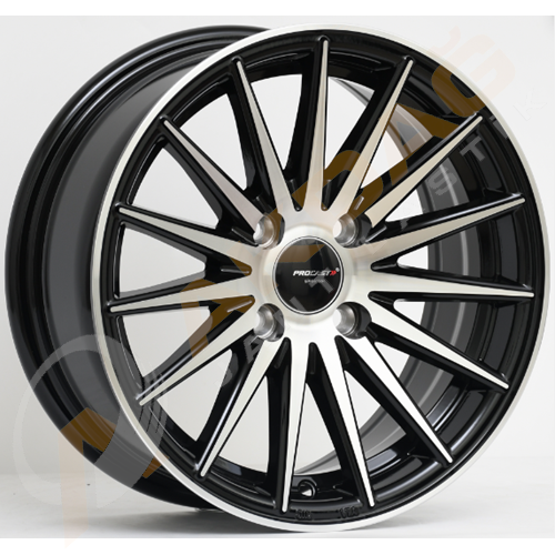 13X5.5 JANT PRO 3041 4X100 ET25-67,1 BLACK DİAMOND