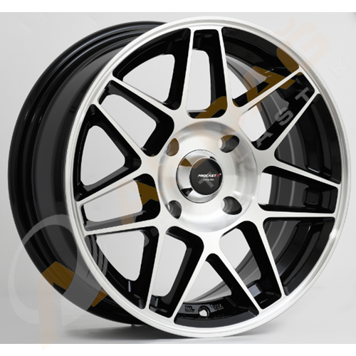 14X6 JANT PRO WL192 4X108 ET30-73,1 BLACK MACHİNED